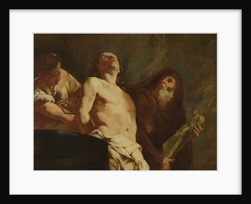 The Martyrdom of St John the Evangelist, c.1730 by Giulia Lama