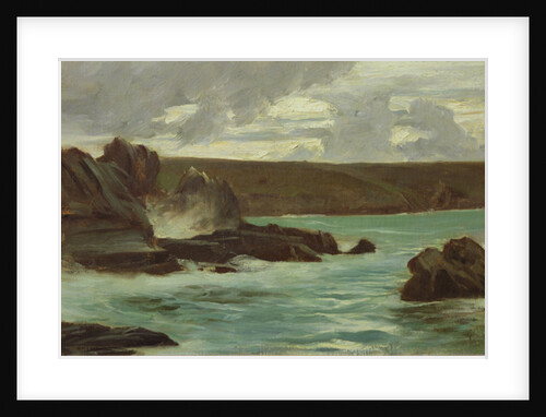 Rocks in Brittany, 1866 by Henri Alexandre Georges Regnault