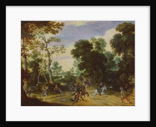 Battle scene by Sebastian Vrancx