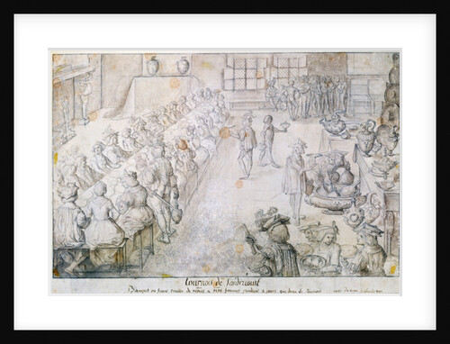 Banquet at the Sandricourt Tournament in 1493 by French School