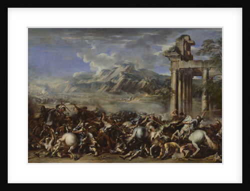 Heroic Battle, 1652 by Salvator Rosa