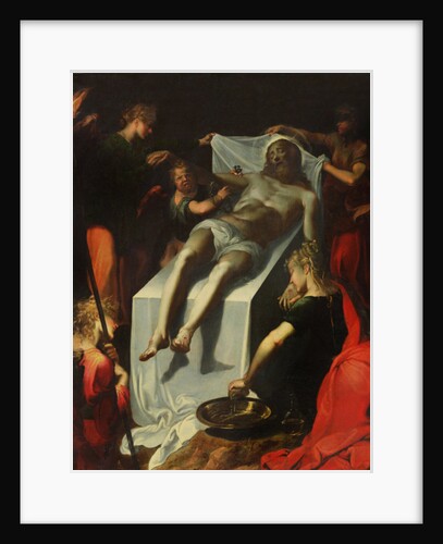 The Entombment of Christ by Quentin Varin