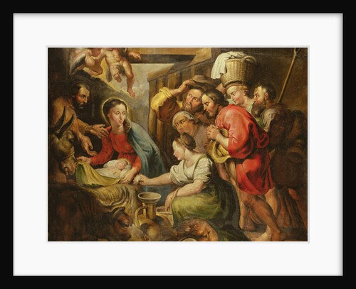 Adoration of the Shepherds by Peter Paul Rubens