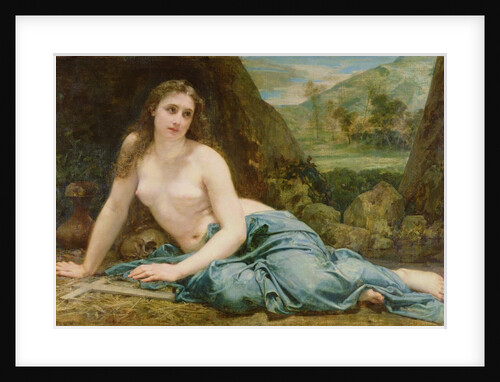 The Penitent Magdalene, 1858 by Paul Baudry