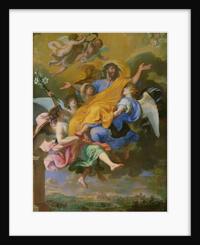 Rapture of St. Joseph by French School