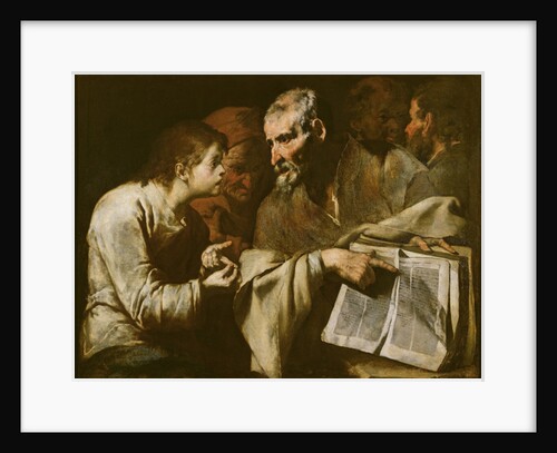 Christ Disputing with the Doctors by Master of the Annunciation to the Shepherds