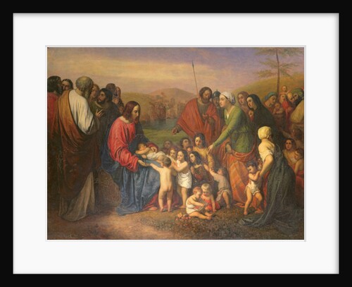 Let the little children come to me, 1837 by Joseph-Nicolas Robert-Fleury