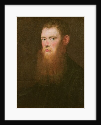 Portrait of a bearded man, thought to be Lorenzo Soranzo by Jacopo Robusti Tintoretto