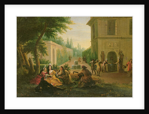 Lunch in a Park by Francois (after) Boucher