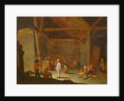School Interior by Adriaen Jansz. van Ostade