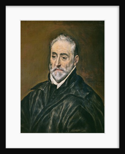 Portrait of Antonio de Covarrubias y Leiva, Canon of Toledo Cathedral, c.1600 by El Greco