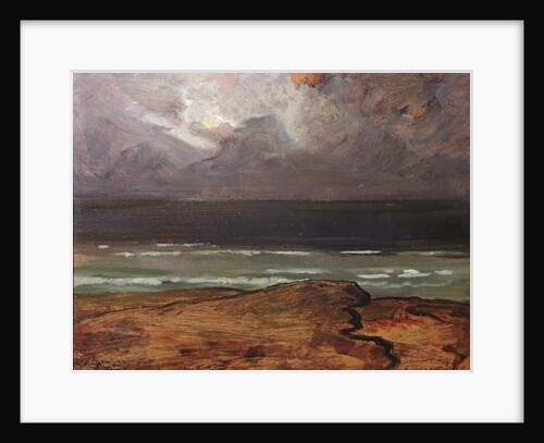 Storm at Sea, Brittany by Charles Cottet