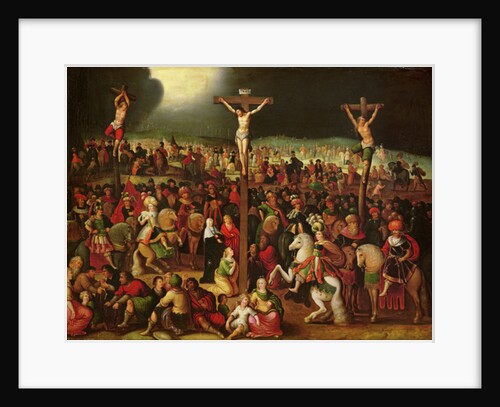 The Crucifixion by Frans II the Younger Francken