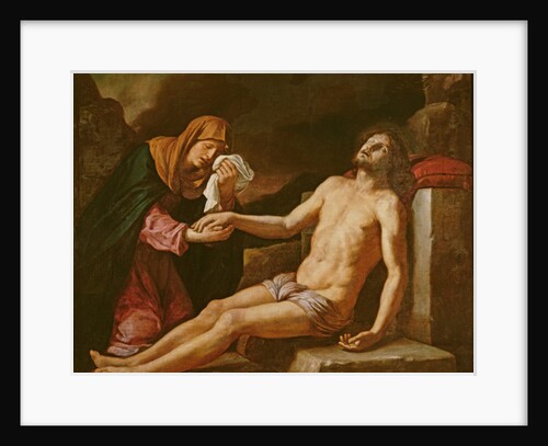 Jesus Mourned by the Virgin by Guercino