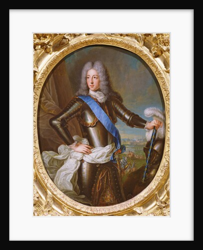 Portrait of Louis-Henri de Bourbon, Prince of Condé by Robert Tournieres