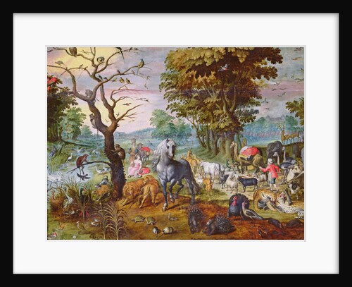 The Entry to the Ark by Jan van the Elder Kessel