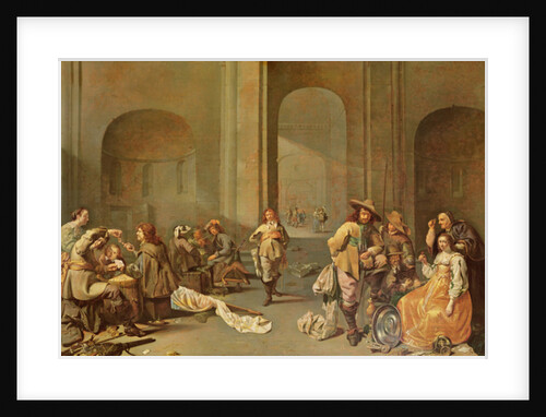 Depositing the spoils by Jacob Duck