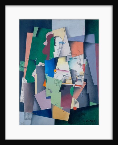 Composition, Young Woman at the Piano by Georges Valmier
