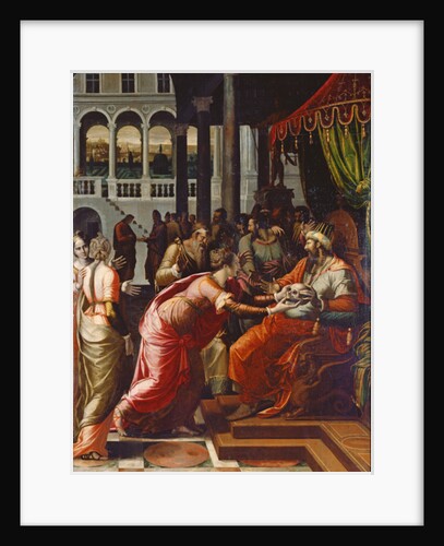 The Justice of Othon by Luca Penni