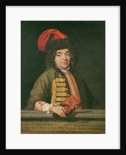 Portrait of Philippe Emmanuel de Coulanges dressed for carnival, 1690 by Italian School