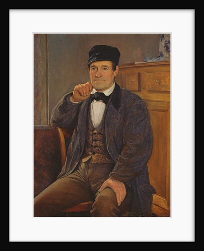Portrait of the father of the artist by Louis Pion