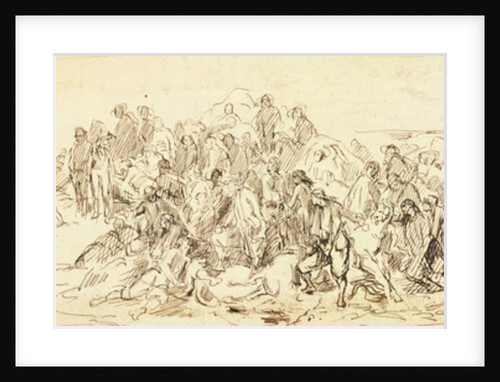 Crossing of the Loire in October 1793 by Emile Jean Horace Vernet