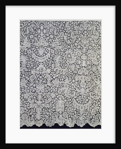 Aube, Lace from Brussels, 1725-1730 by Flemish School