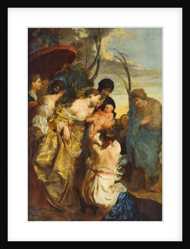 Moses Saved From Drowning, c. 1625-31 by Johann Liss or Lis or von Lys