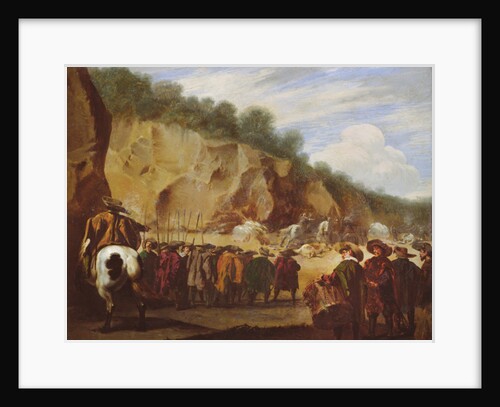 The Ambush, c. 1646-56 by Aniello Falcone