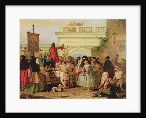 The Charlatan, 1756 by Giandomenico Tiepolo