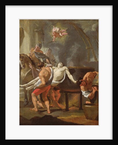 A sketch of The Martyrdom of Saint John the Evangelist, 1641 by Charles Le Brun