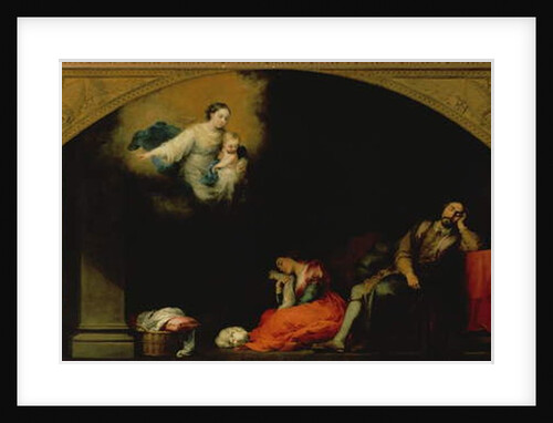The Story of the Foundation of Santa Maria Maggiore: The Patrician's Dream, c.1661-65 by Bartolome Esteban Murillo