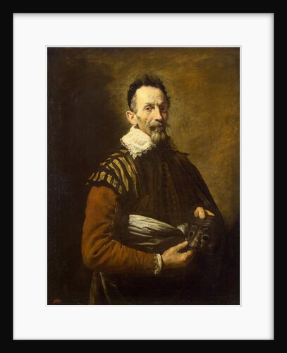 Portrait of an actor, 1620-1622 by Domenico Fetti or Feti