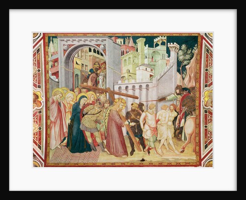 The Ascent to Calvary, c.1320 by Pietro Lorenzetti