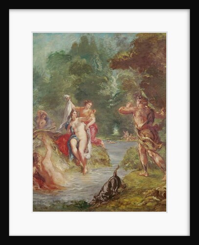 The Four Seasons, Summer: Diana and Actaeon, 1862 by Ferdinand Victor Eugene Delacroix