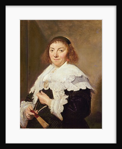 Maria Pietersdochter Olycann, wife of Andries van der Horn, 1638 by Frans Hals