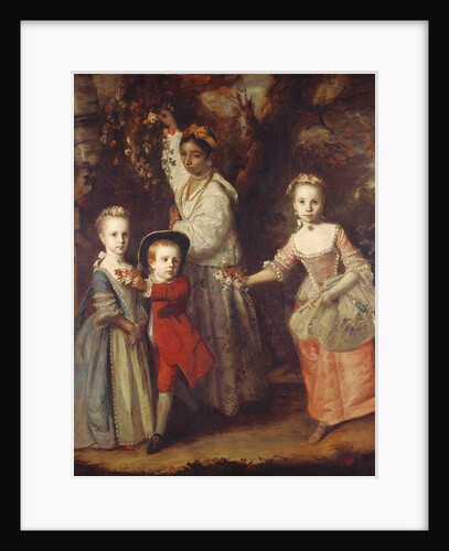 Edward Holden Cruttenden's Children with their Indian Ayah, 1759-1763 by Joshua Reynolds