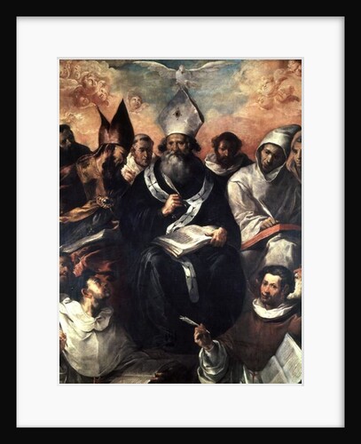 St. Basil Dictating his Doctrine by Francisco Herrera