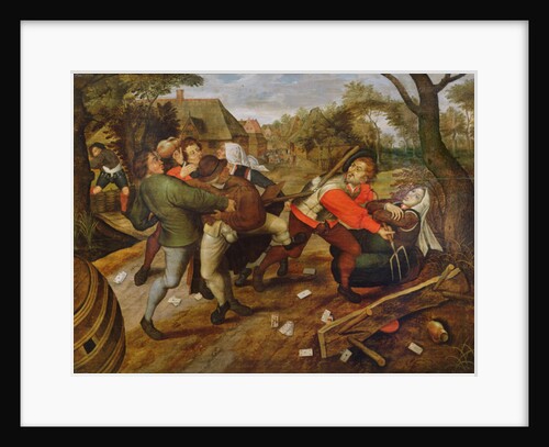 Peasants' Brawl by Pieter the Younger Brueghel