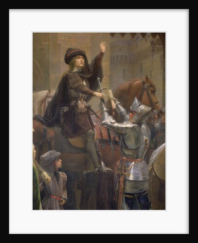 Joan of Arc leaving Vaucouleurs, 23rd February 1429, 1887 by Jean-Jacques Scherrer
