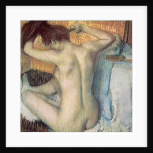 Woman combing her hair, c.1885 by Edgar Degas