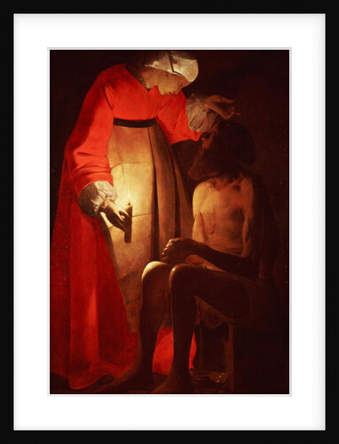 Job Mocked by His Wife, c.1620-50 by Georges de la Tour