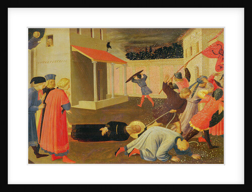 The Martyrdom of St. Mark, predella from the Linaiuoli Triptych, 1433 by Fra Angelico