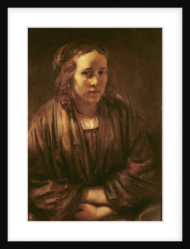 Portrait of Hendrikje Stoffels by Rembrandt Harmensz. van Rijn