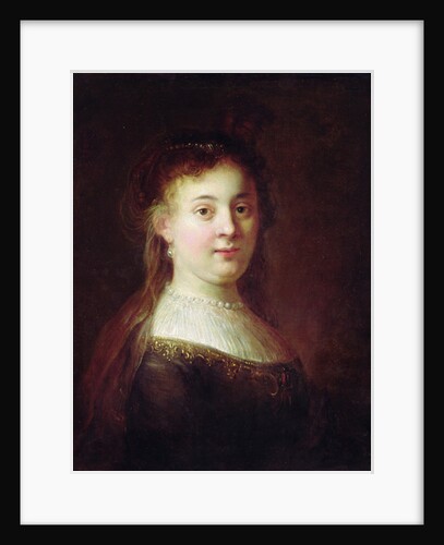 Portrait of Saskia van Uylenburch, c.1633 by Rembrandt Harmensz. van Rijn