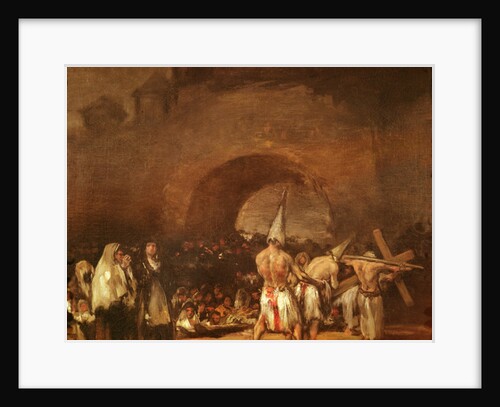 The Flagellants by Francisco Jose de Goya y Lucientes