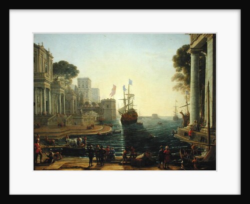 Ulysses Returning Chryseis to her Father by Claude Lorrain