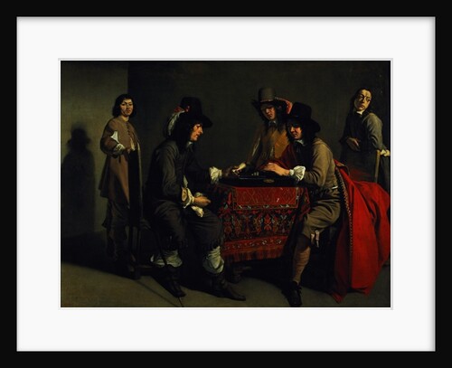 The Backgammon Players by Antoine and Louis & Mathieu Le Nain