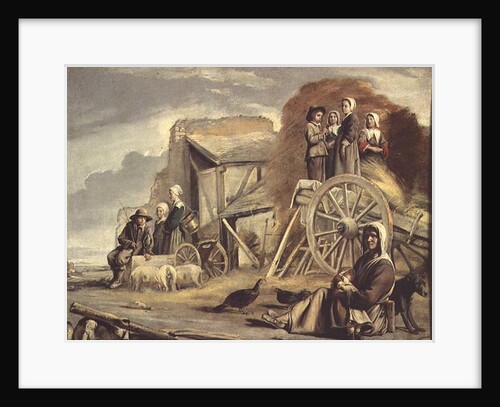 The Haycart, or Return from Haymaking, 1641 by Louis Le Nain