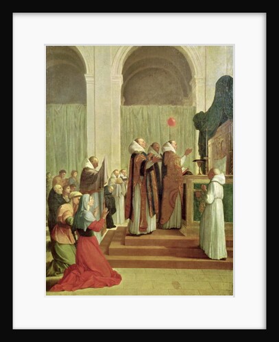 The Mass of St. Martin of Tours, 1654 by Eustache Le Sueur